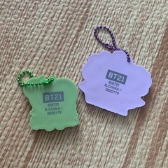 【BT21】キーホルダー2点セットの画像