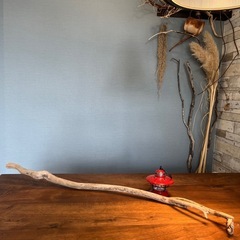 2、色っぽい小枝付きロング流木…天然物、インテリア、オブジェの画像