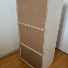 カラーボックス　3段の画像