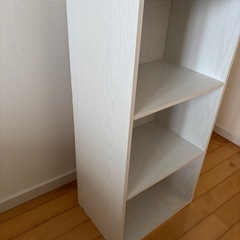 カラーボックス　3段の画像