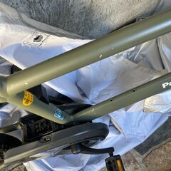 パナソニック 電動自転車 ベロスター・ミニ BE-ELVS072（マットオリーブ）の画像