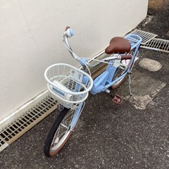 🚲店頭在庫40台🚲春日市🚲キッズ自転車🚲16インチ🚲水色🚲G006250721🚲No338の画像