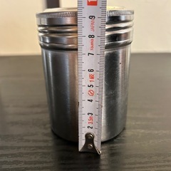 塩、胡椒入れ　調味料缶の画像