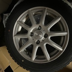 冬用タイヤ（ホイール付き）　4本の画像