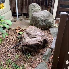 庭石 石材 ガーデニング 庭造り造園 愛知 撤去 の画像