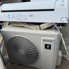 SHARPエアコン　2022年製 100vの画像