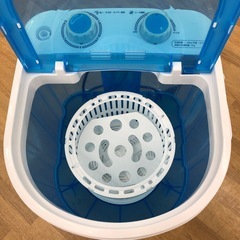 【ドリーム川西店限定】☆ジモティー見たよ割引☆ WEIMALL ミニ洗濯機 2kg NAW001 クリーニング済み 【99560000029189】の画像