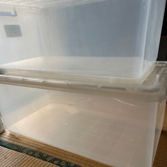 【お取引中】衣装ケース2個の画像