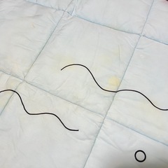 IKEA プレイマット　114×114の画像