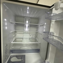 三菱 冷蔵庫 MR-CX33G-BR（330L・3ドア・グロッシーブラウン）の画像