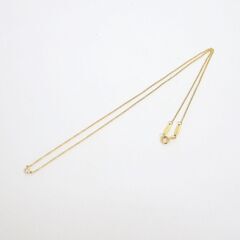 NR78　hm11666tm 【Tiffany&Co.】 エレサペレッティ　バイザヤード　ネックレス　Au750　K18YG　1.8gの画像
