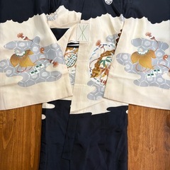 男児　着物　お宮参り　きもの着物の画像