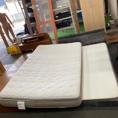 セミダブルベッド　Nスリープマットレスセット　美品ですの画像