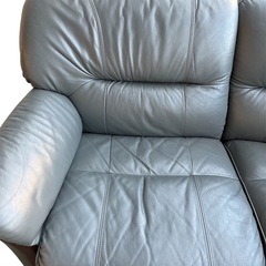 【早急‼️】5人掛け L字 コーナーソファ 本革 レザー 大型　積込手伝い可　の画像