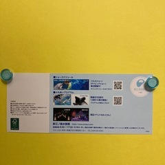 新江ノ島水族館招待券・2枚の画像
