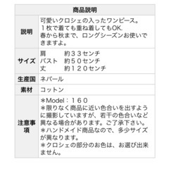 エスニックワンピースの画像