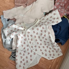 ベビー服 14点(セットアップ含む) 新生児肌着　カバーオールなどの画像
