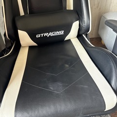 GTRACINGゲーミングチェア 座椅子の画像