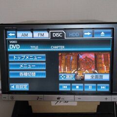 135 動作良好 トヨタ NHZN-X62G 8インチ Bluetoothの画像