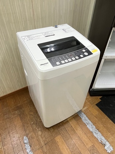 #42 激安洗濯機!! Hisense 2018年 5.5kg HW-T55C
