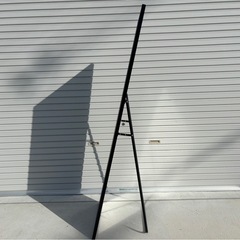 全身鏡 姿見 鏡 スタンドミラー 特大ミラー 高さ155cm 大きな姿見 ブラック mw0788の画像
