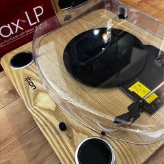 良品　Max LP レコードプレーヤー　取説付　の画像