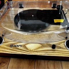 良品　Max LP レコードプレーヤー　取説付　の画像