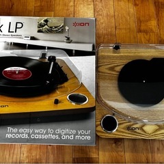 良品　Max LP レコードプレーヤー　取説付　の画像