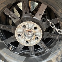 スタッドレスタイヤ+アルミホイールセット　195/65R15　の画像