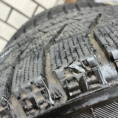スタッドレスタイヤ+アルミホイールセット　195/65R15　の画像