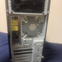 3070tiデスクトップパソコンの画像