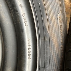 15インチタイヤ4本の画像