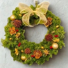 クリスマスリース＆ツリーのワークショップの画像