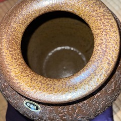 信楽焼　壺の画像