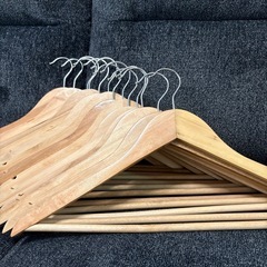 木製ハンガー　ニトリ&IKEA 14本セット！かくやす！格安！の画像