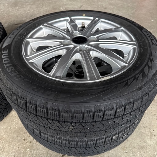 175/65R15 ブリヂストンスタッドレスVRX2中古 ホイールセット 