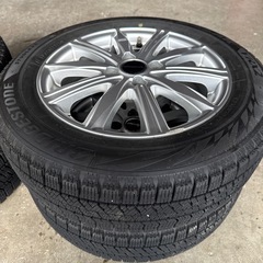 175/65R15 ブリヂストンスタッドレスVRX2中古 ホイールセット の画像