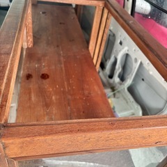 お急ぎ！美品！アンティークショーケースの画像