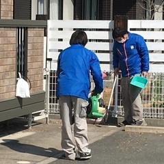 急募！150棟の定期清掃の募集になります。の画像
