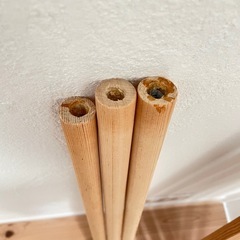 廃材　角棒　丸棒の画像