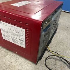 【格安】山善 オーブンレンジ YRC-0161VE 2020年製 通電確認済み レッド 早い者勝ち 引取歓迎 配送OKの画像