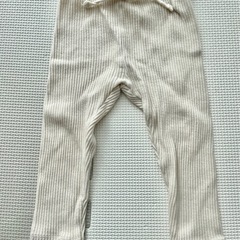 子供服　フレアパンツ　裾フリルレギンス　80〜95の画像