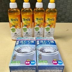 アタックZERO 抗菌EXなど　新品未開封おまとめ　洗たく洗剤　本体＆詰め替え／食器洗剤／洗濯槽クリーナー　の画像