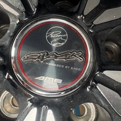 【使用２週間のみのみ超美品】【DUNLOPスタッドレスタイヤ＆アルミホイール4本セット】の画像