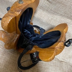 ティミーウッズ Timmy Woods 木製 テディベア ショルダーバッグ 熊 アンティーク調 の画像