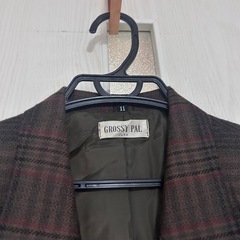 【11号】チェックチェスターコートの画像