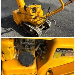 フジイ　FSR450C 除雪機　修理ベース　初爆OK 会津の画像