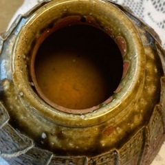 陶器　壺　鑑賞用花瓶の画像