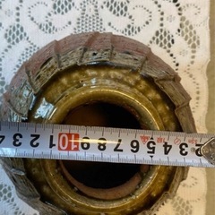 陶器　壺　鑑賞用花瓶の画像