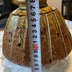 陶器　壺　鑑賞用花瓶の画像